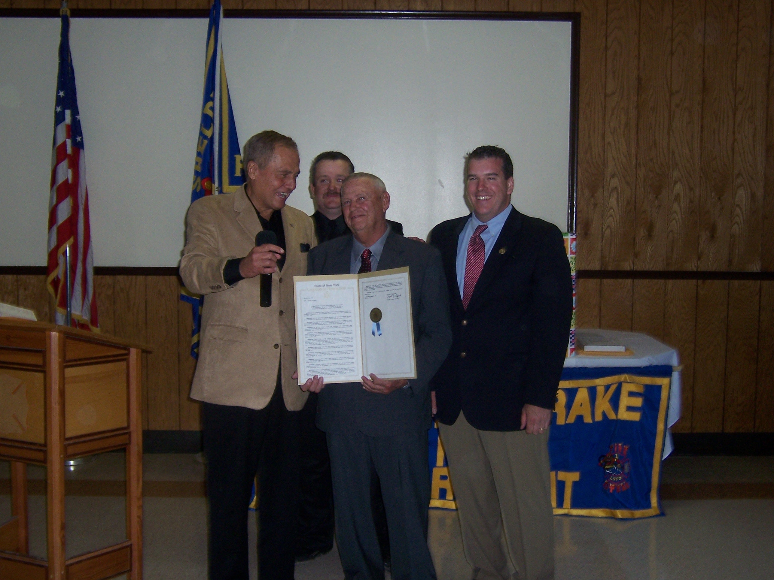 Senator Bonacic attended the 88th Anniversary DinnerDance for the Loch